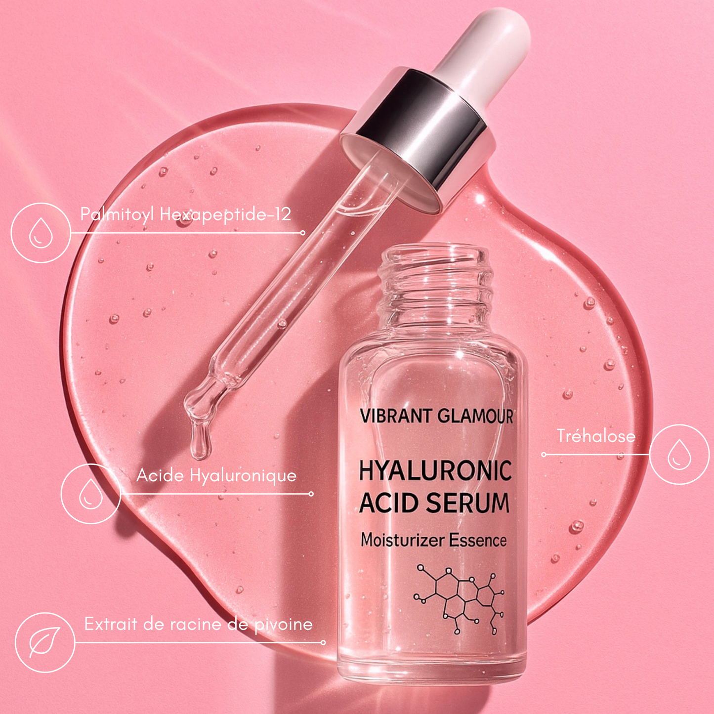 Sérum Hydratant - Acide Hyaluronique